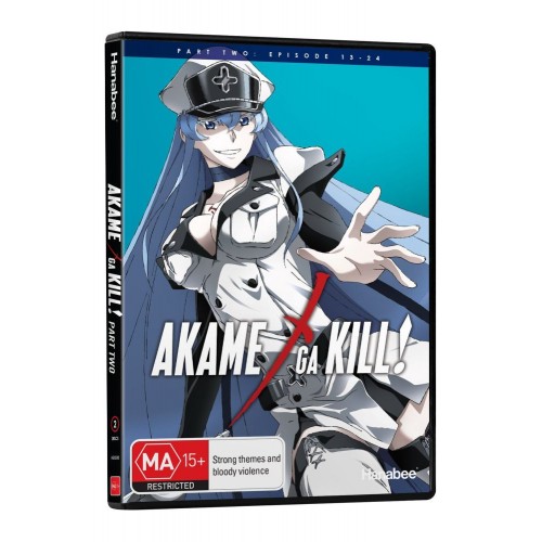 Akame Ga Kill Part 2 DVD Akame Ga Kill Part 2 DVD
