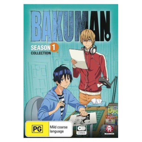 Bakuman Season 1 Collection DVD Bakuman Season 1 Collection DVD
