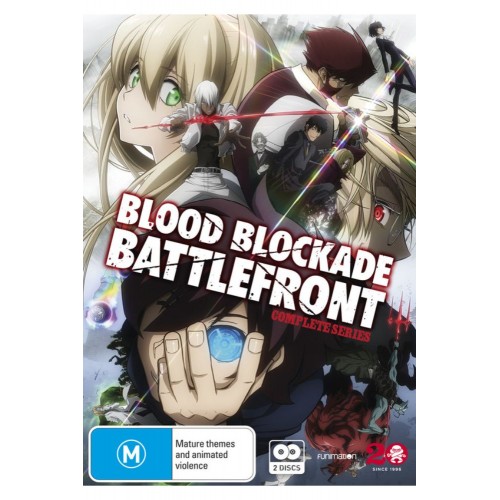 Blood Blockade Battlefront Complete Series DVD Blood Blockade Battlefront Complete Series DVD