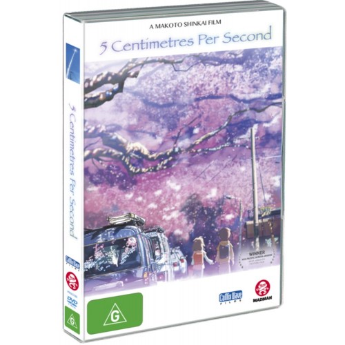 5 Centimetres Per Second Movie DVD Australia Region 4 5 Centimetres Per Second Movie DVD Australia Region 4