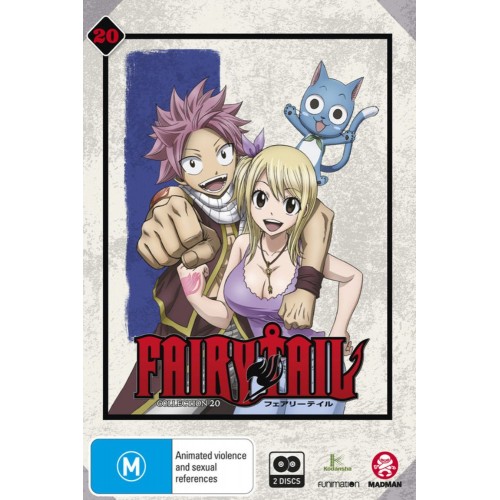 Fairy Tail Collection 20 DVD Fairy Tail Collection 20 DVD