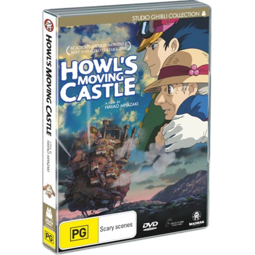 Howl's Moving Castle Movie DVD Howl's Moving Castle Movie DVD
