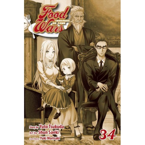 Food Wars! Shokugeki No Soma Manga Volume 34 Food Wars! Shokugeki No Soma Manga Volume 34