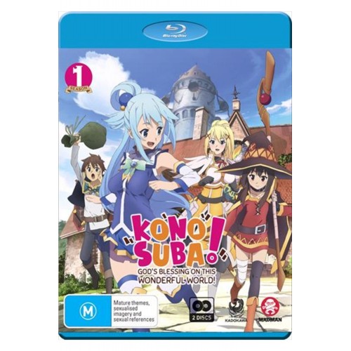 Konosuba - Gods Blessing On This Wonderful World Complete Season 1 Blu-Ray