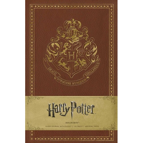 Harry Potter: Hogwarts Pocket Journal (13.97cm x 8.89cm  x 1.52cm)