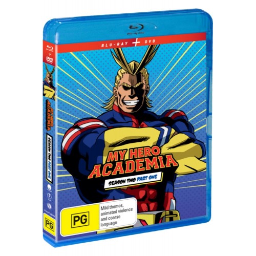 My Hero Academia Season 2 Part 1 DVD + Blu-Ray My Hero Academia Season 2 Part 1 DVD + Blu-Ray