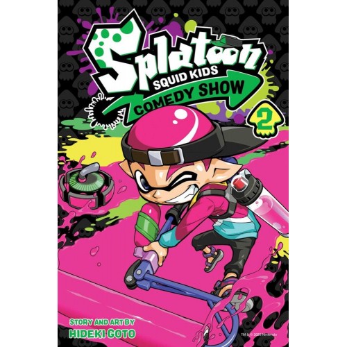 Splatoon Squid Kids Comedy Show Manga Volume 02 Splatoon Squid Kids Comedy Show Manga Volume 02